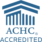 ACHC Accredited Logo White Background